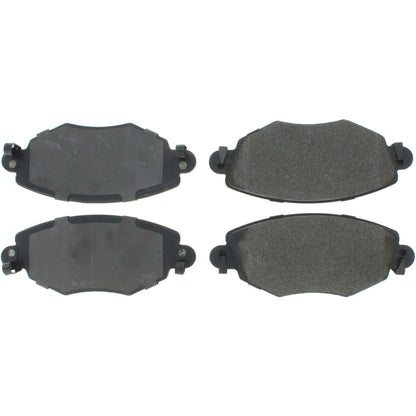 Centric Parts Disc Brake Pad Set Premium Semi-Metallic with Shims for 2001-2008 Ford Mondeo and Jaguar X-Type 300.09100