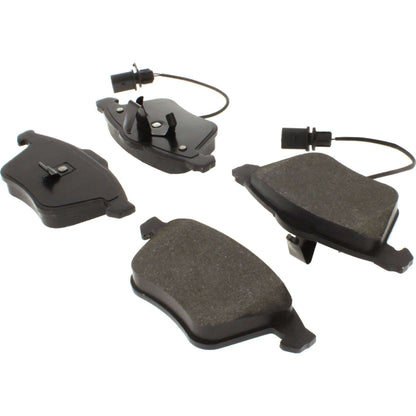 Centric Parts Disc Brake Pad Set Premium Semi-Metallic with Shims and Hardware for 2001-2015 Audi A4/A6/S4/Seat Exeo