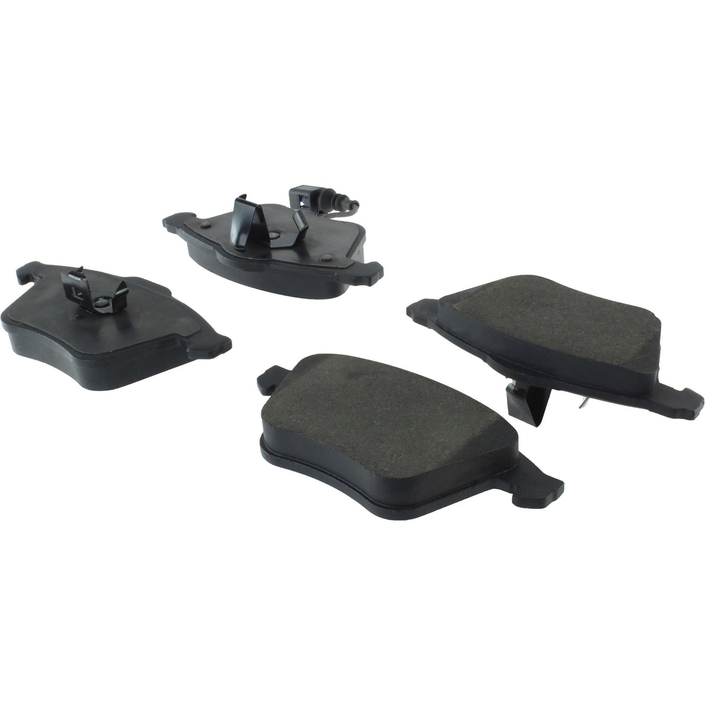 Centric Parts Disc Brake Pad Set Premium Semi-Metallic with Shims and Hardware for Seat Leon 2012-2006 Volkswagen CC 2011-2009 Passat 2009-2006 Passat CC 2010-2009 R32 2008 300.09153