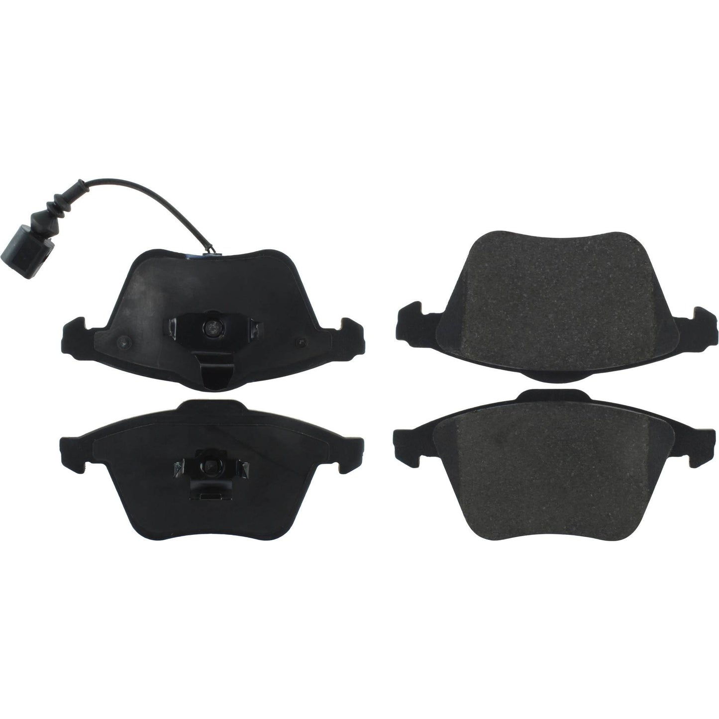 StopTech Premium Semi-Metallic Brake Pads with Shims and Hardware 300.09153