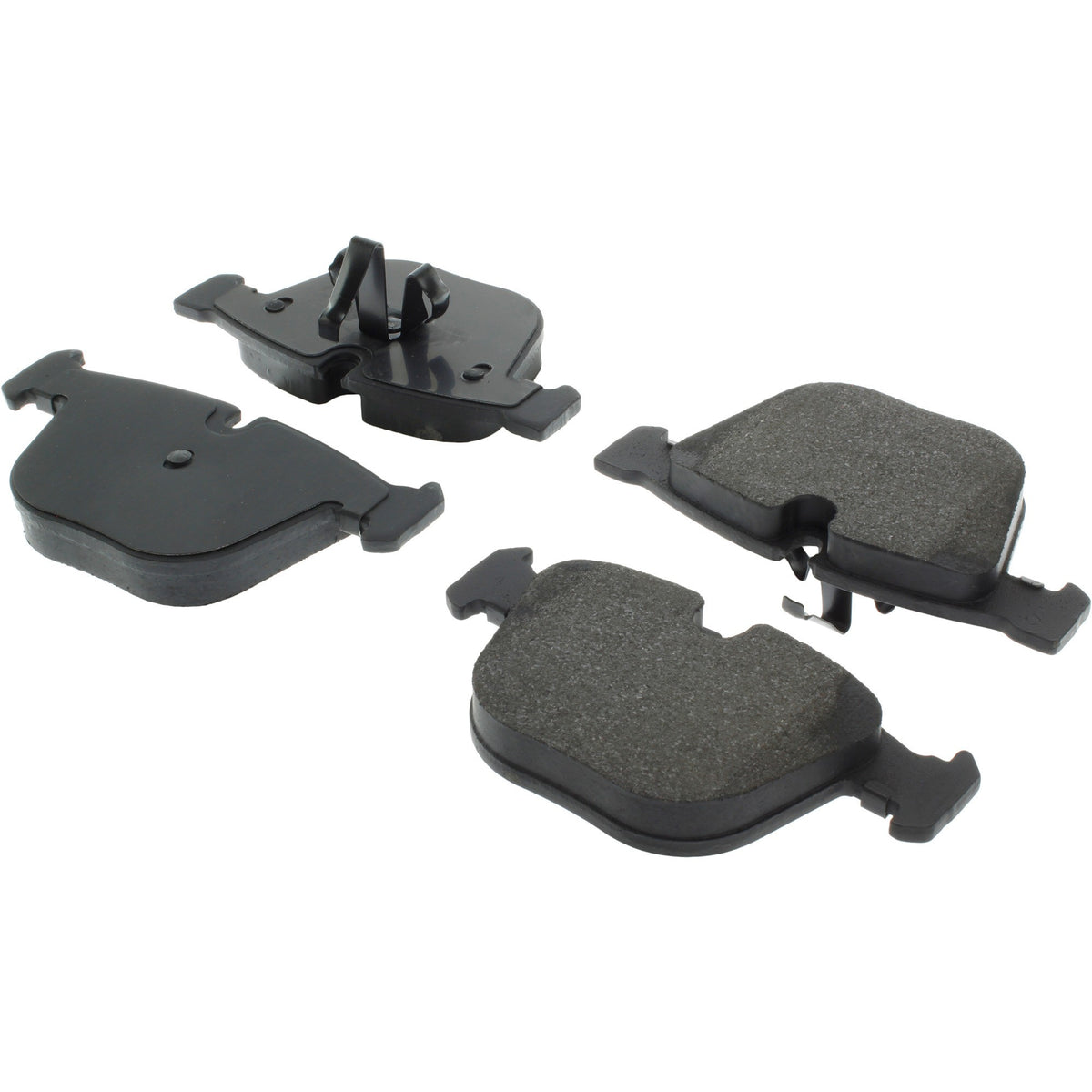 Centric Parts Disc Brake Pad Set Premium Semi-Metallic with Shims for 2010-2017 BMW 535i GT, 550i GT, 740i, 750i