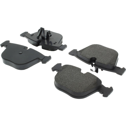 Centric Parts Disc Brake Pad Set Premium Semi-Metallic with Shims for 2010-2017 BMW 535i GT, 550i GT, 740i, 750i