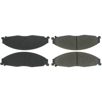 Centric Parts Disc Brake Pad Set with High Performance Shims for Passenger Cars and Light Duty Trucks 300.09210