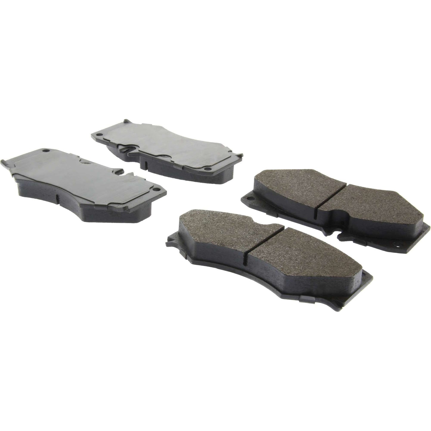 StopTech Premium Semi-Metallic Brake Pads with Shims 300.09270