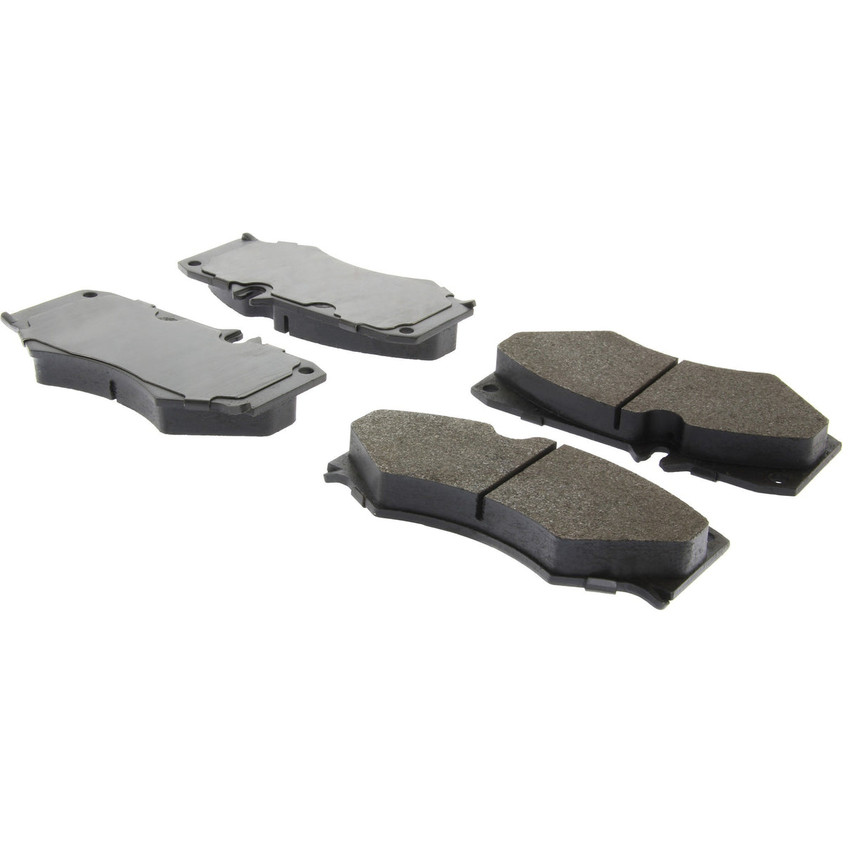 StopTech Premium Semi-Metallic Brake Pads with Shims 300.09270