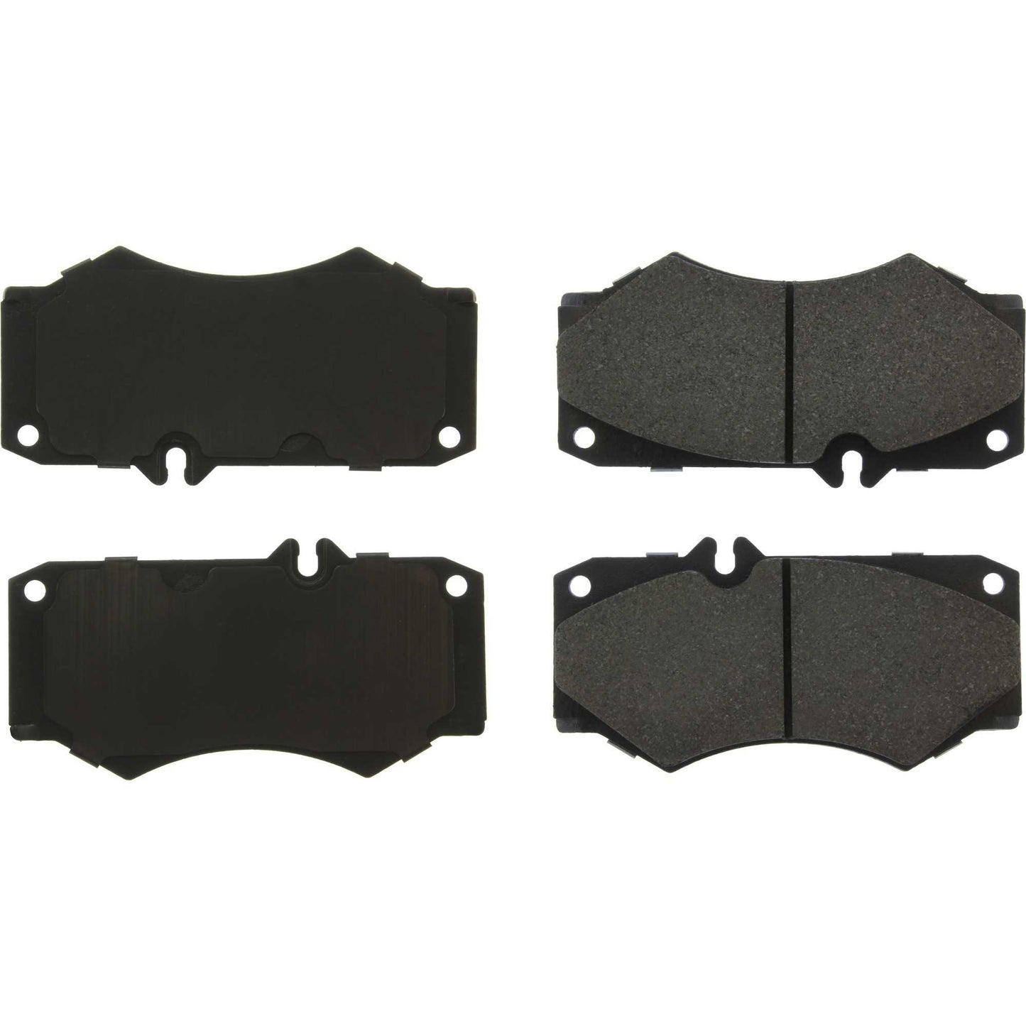 StopTech Premium Semi-Metallic Brake Pads with Shims 300.09270