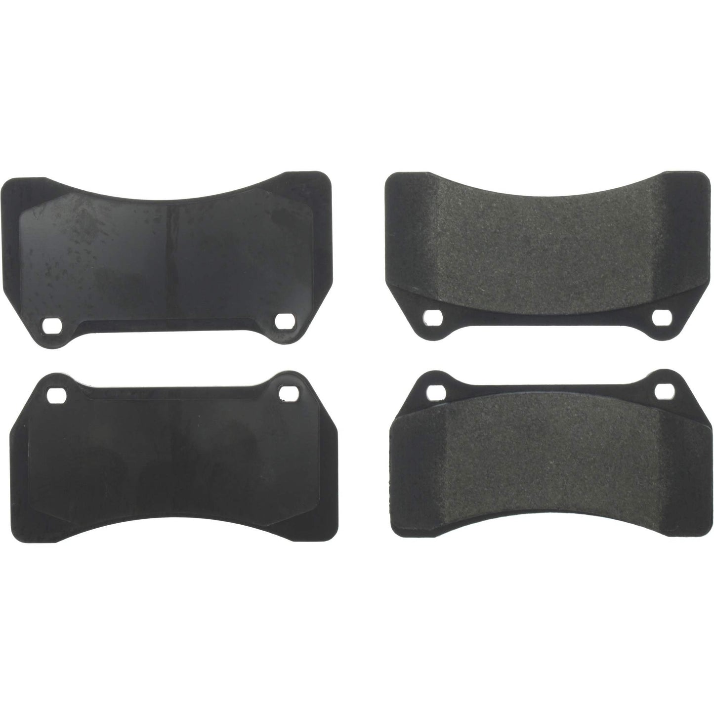 StopTech Premium Semi-Metallic Brake Pads with Shims and Hardware 300.09380