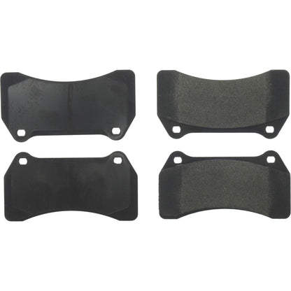 Centric Parts Disc Brake Pad Set Premium Semi-Metallic with Shims and Hardware 300.09380