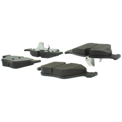 Centric Parts Disc Brake Pad Set Premium Semi-Metallic with Shims and Hardware for BMW 330Ci 2006-2001, 330i 2005-2001, 330xi 2005-2001, X3 2010-2004, Z4 2008-2003 300.09460