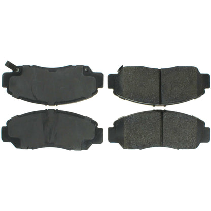Centric Parts Disc Brake Pad Set Premium Semi-Metallic with Shims and Hardware for 2006-2011 Acura CSX, 2003-2007 Honda Accord, 2006-2011 Civic 300.09590