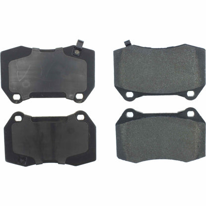 Centric Parts Disc Brake Pad Set Premium Semi-Metallic with Shims and Hardware for 2004-2006 Nissan Sentra 300.09601