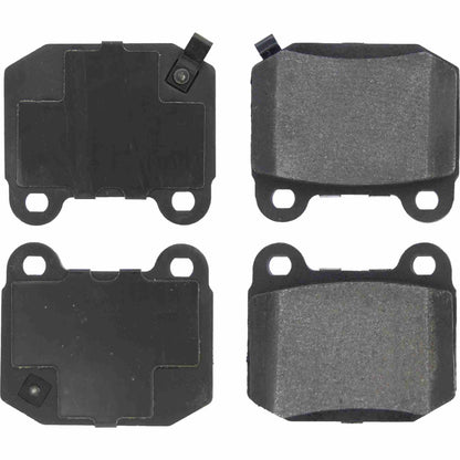 Centric Parts Disc Brake Pad Set with High Performance Shims for Passenger Cars and Light Duty Trucks 300.09610