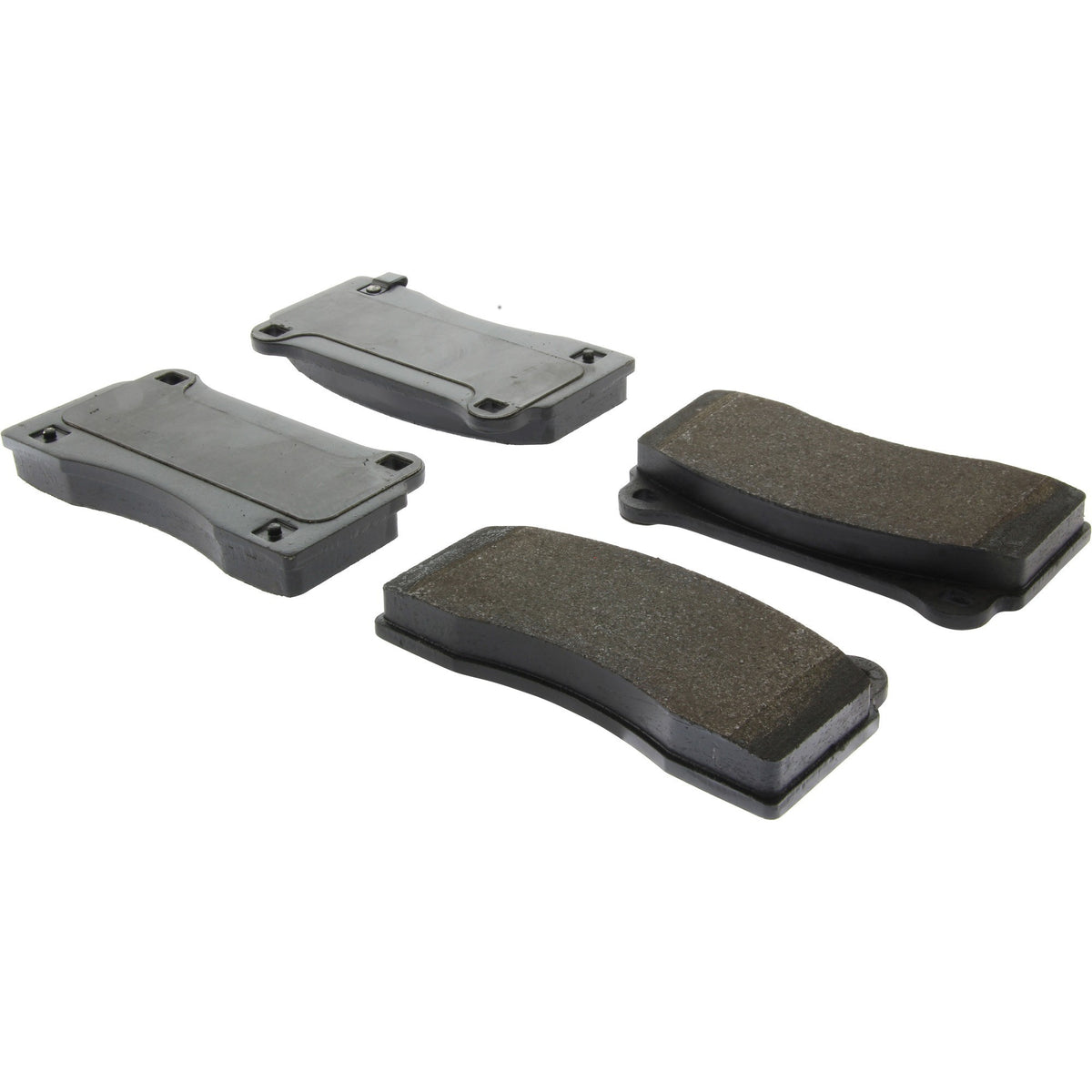 Stoptech Centric Premium Semi-Metallic Brake Pads w/Shims & Hardware - Front/Rear 300.09680