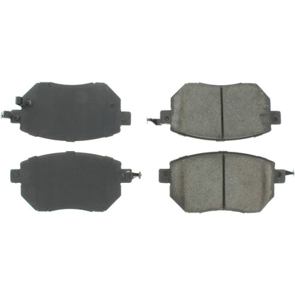 Centric Parts Disc Brake Pad Set Premium Ceramic with High Performance Shims 300.09690