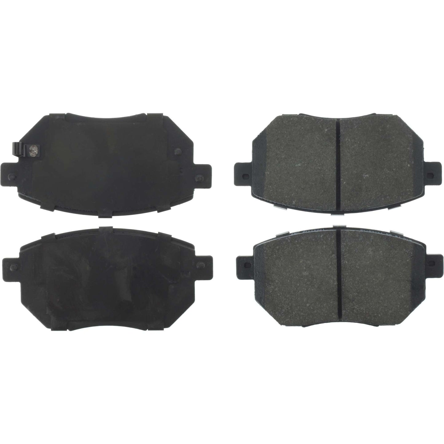 StopTech Premium Semi-Metallic Brake Pads with Shims and Hardware 300.09691