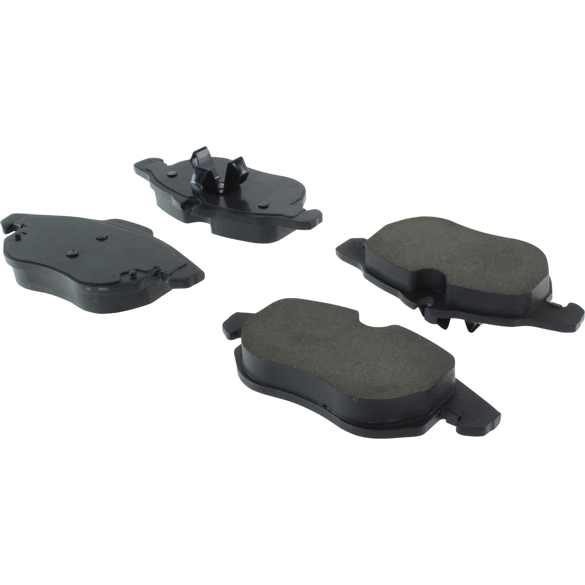 StopTech Premium Semi-Metallic Brake Pads with Shims and Hardware 300.09722