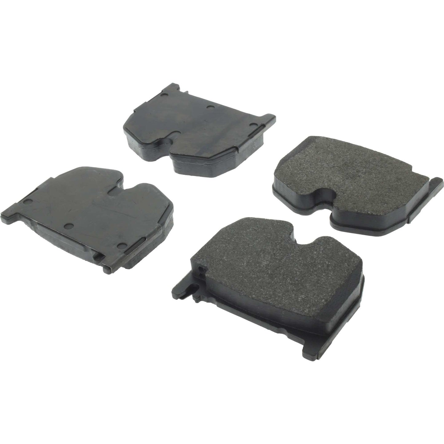 StopTech Premium Semi-Metallic Brake Pads with Shims and Hardware 300.09830
