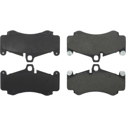 Stoptech Centric Premium Semi-Metallic Brake Pads w/Shims - Front/Rear 300.09910