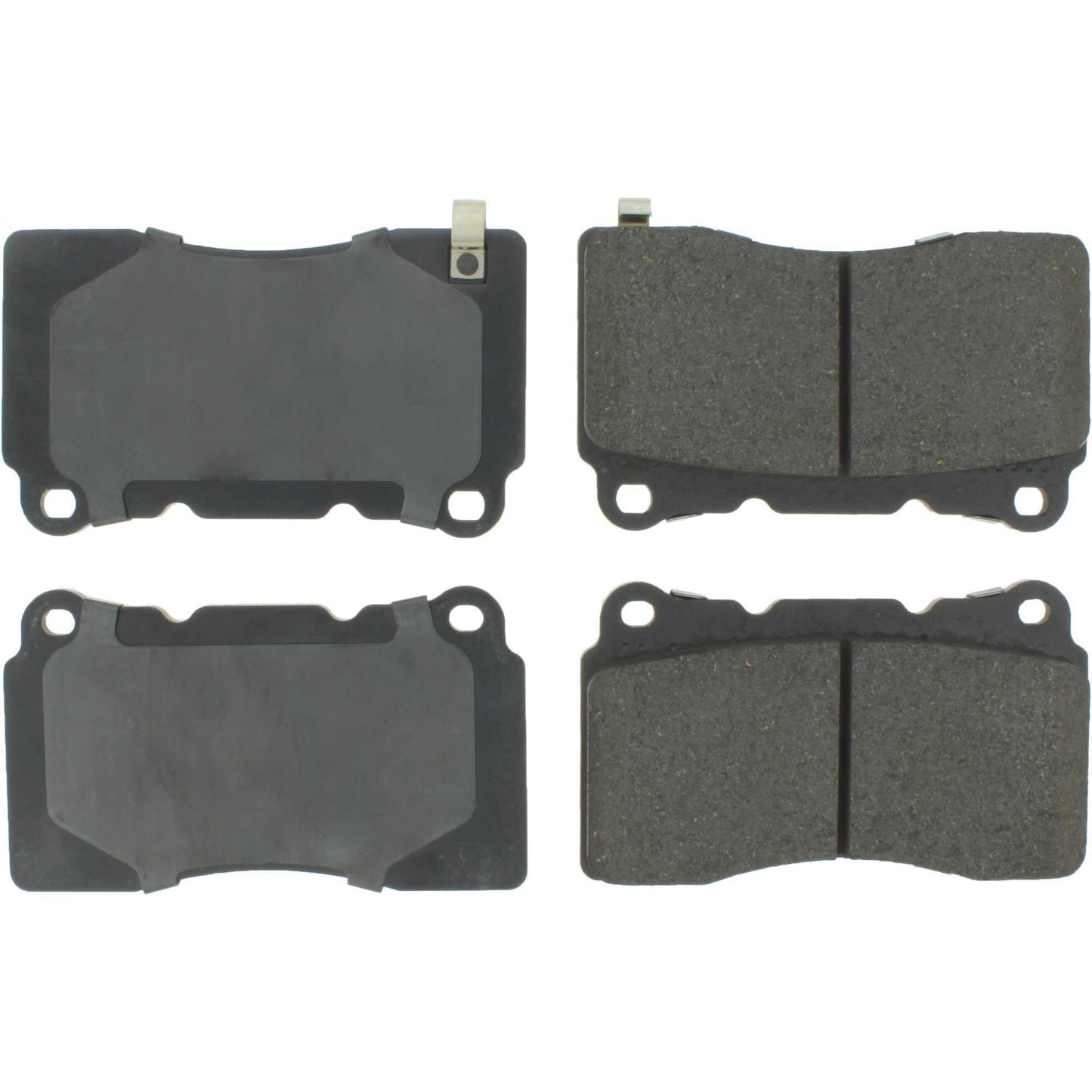 Centric Parts Premium Metallic Brake Pad Set with High Performance Shims for Passenger Cars and Light Duty Trucks 300.10010