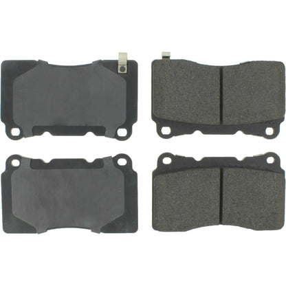 Centric Parts Premium Metallic Brake Pad Set with High Performance Shims for Passenger Cars and Light Duty Trucks 300.10010
