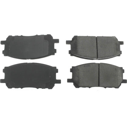 Centric Parts Disc Brake Pad Set with High Performance Shims for Passenger Cars and Light Duty Trucks 300.10050