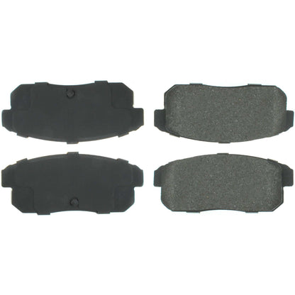 Centric Parts Disc Brake Pad Set with High Performance Shims for Passenger Cars and Light Duty Trucks 300.10080