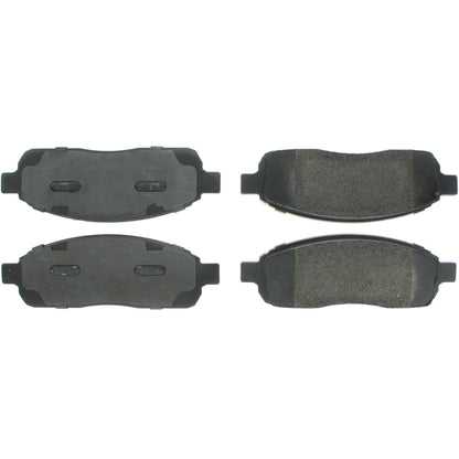 Centric Parts Disc Brake Pad Set Premium Semi-Metallic with Shims and Hardware for Ford F-150 2008-2004 Lobo 2009-2003 Lincoln Mark LT 2008-2006 300.10110