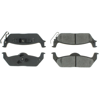 Centric Parts Disc Brake Pad Set Premium Semi-Metallic with Shims and Hardware for 2004-2006 Hyundai XG350 Kia Amanti 300.10130