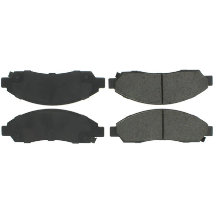 Centric Parts Disc Brake Pad Set with High Performance Shims for Passenger Cars and Light Duty Trucks 300.10390