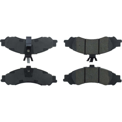 Centric Parts Premium Semi-Metallic Brake Pads with Shims and Hardware 300.10430