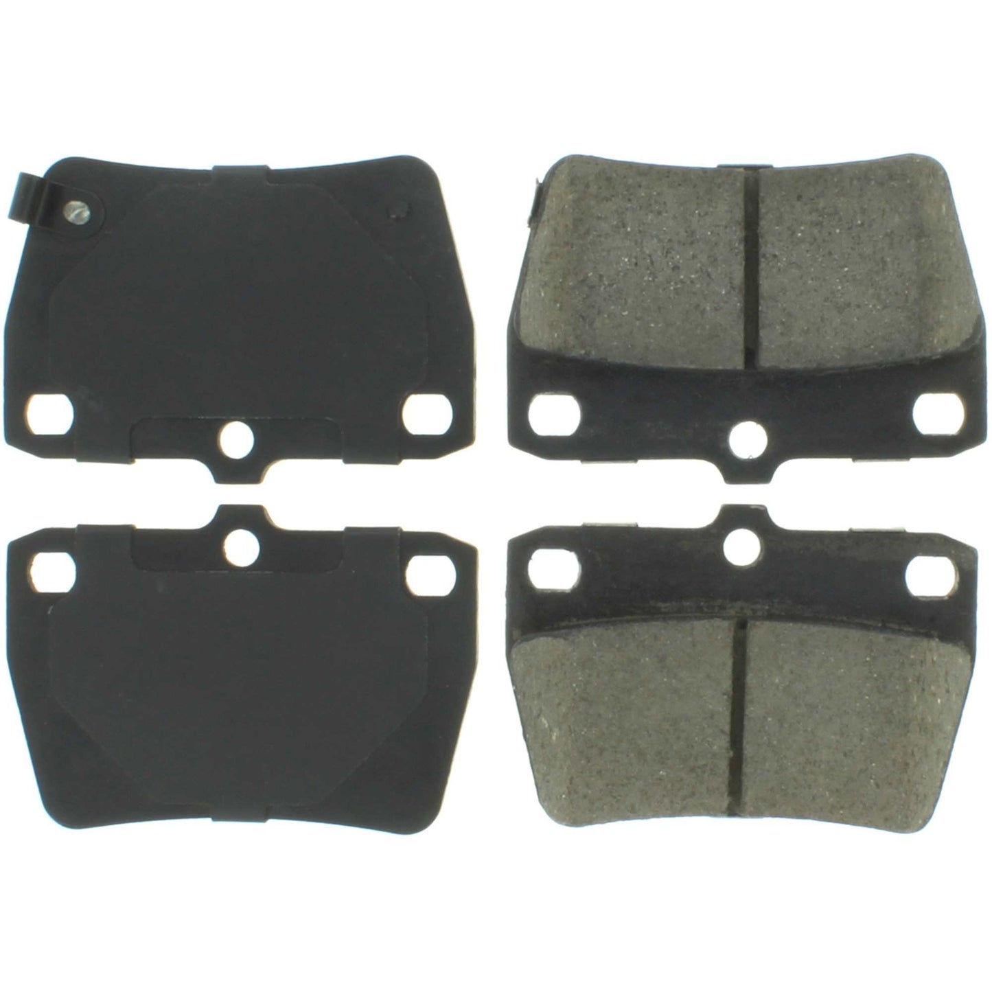 Centric Parts Disc Brake Pad Set Premium Semi-Metallic with Shims and Hardware for 2004-2005 Toyota RAV4 300.10510