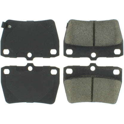Centric Parts Premium Semi-Metallic Brake Pads with Shims and Hardware 300.10510
