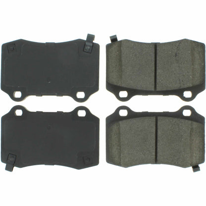 Centric Parts Premium Semi-Metallic Brake Pads with Shims for 2004-2019 Cadillac CTS Chevrolet Camaro Chrysler 300 Dodge Challenger Charger