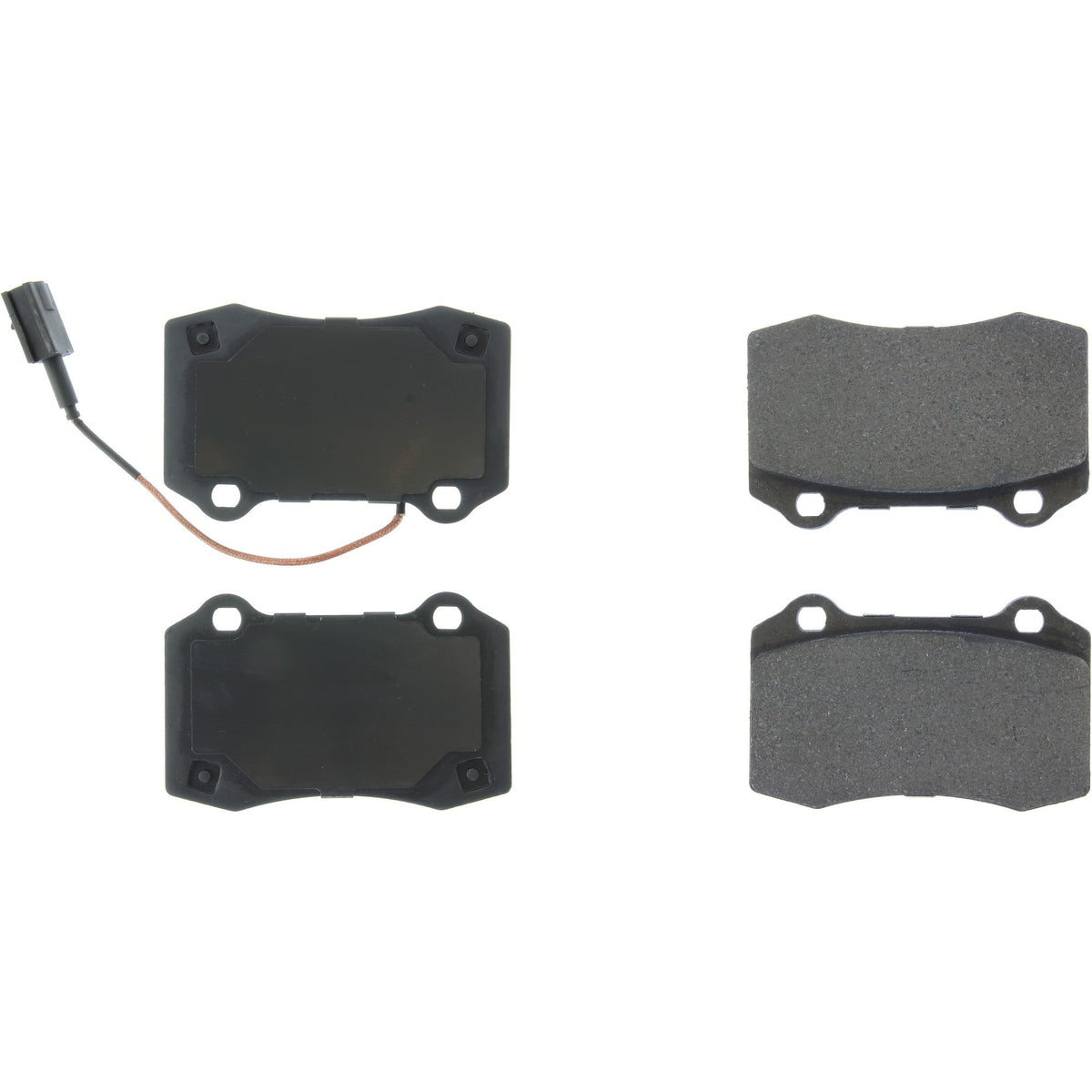 Stoptech Centric 14-17 Maserati Ghibli Rear Premium Semi-Metallic Brake Pads 300.10532
