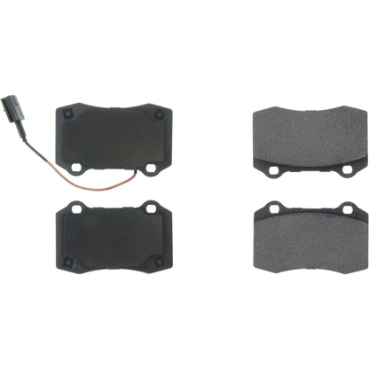 Stoptech Centric 14-17 Maserati Ghibli Rear Premium Semi-Metallic Brake Pads 300.10532