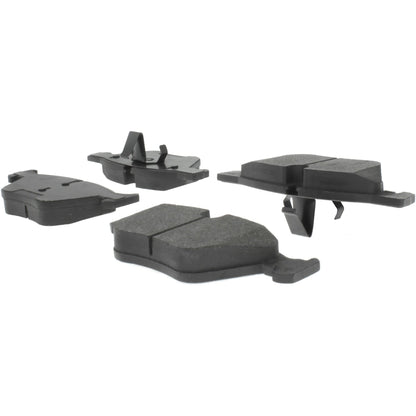 Centric Parts Disc Brake Pad Set Premium Semi-Metallic with Shims and Hardware for 2006-2010 BMW 325i 325xi 328i 328xi 330i 330xi X1 2010-2014 Z4 2009-2016 300.10610
