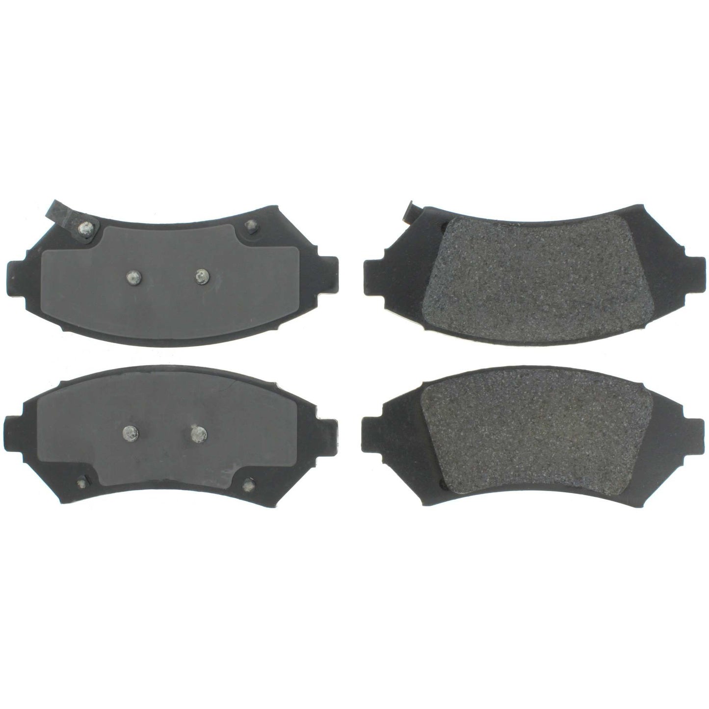 Centric Parts Disc Brake Pad Set Premium Semi-Metallic with Shims and Hardware for 2005 Buick LeSabre Cadillac DeVille Chevrolet Impala Monte Carlo Pontiac Bonneville 300.10760