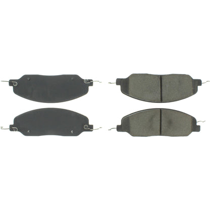 Centric Parts Disc Brake Pad Set Premium Ceramic with High Performance Shims 300.10810