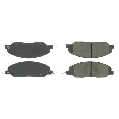 Centric Parts Disc Brake Pad Set Premium Ceramic with High Performance Shims 300.10810