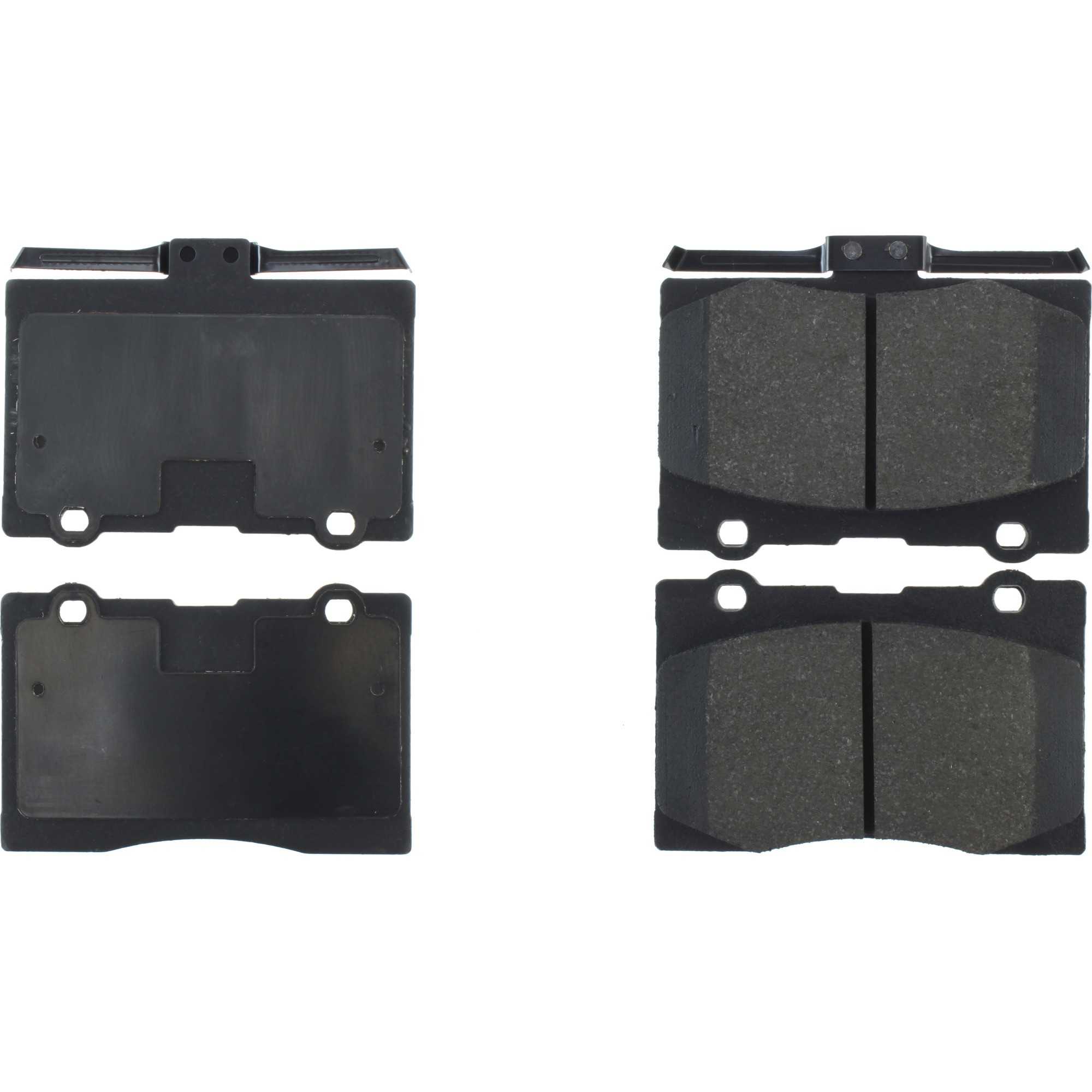 Centric Parts Premium Semi-Metallic Brake Pads with Shims and Hardware 300.10910