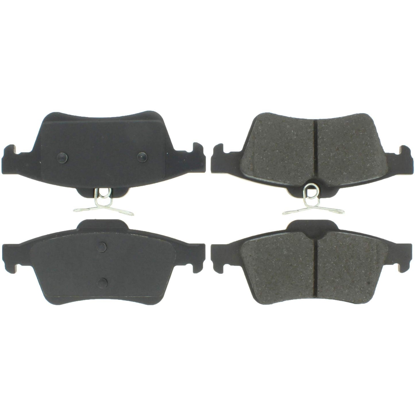 Centric Parts Disc Brake Pad Set with High Performance Shims for Passenger Cars and Light Duty Trucks 300.10950