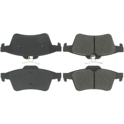 Centric Parts Disc Brake Pad Set with High Performance Shims for Passenger Cars and Light Duty Trucks 300.10950