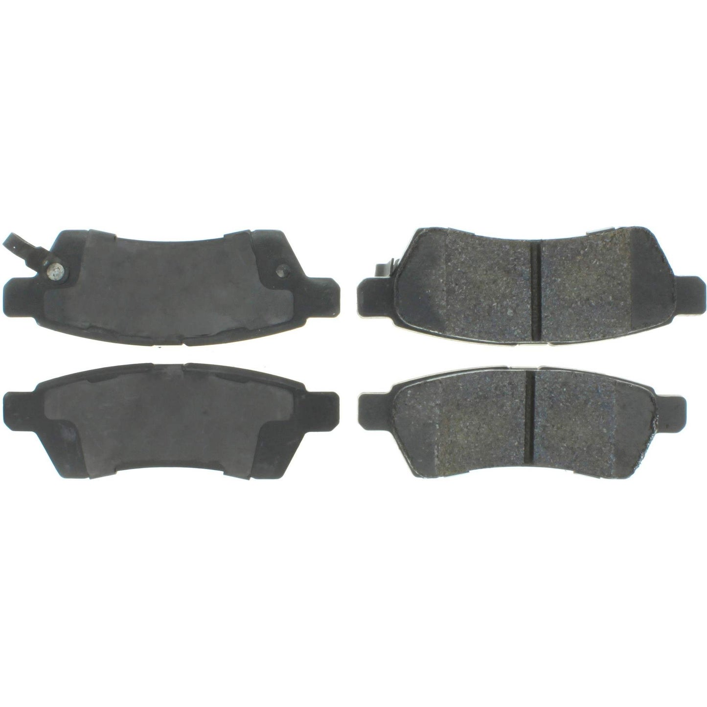 Centric Parts Disc Brake Pad Set Premium Semi-Metallic with Shims and Hardware for 2005-2019 Nissan Frontier, 2005-2015 Xterra, 2009-2012 Suzuki Equator 300.11000