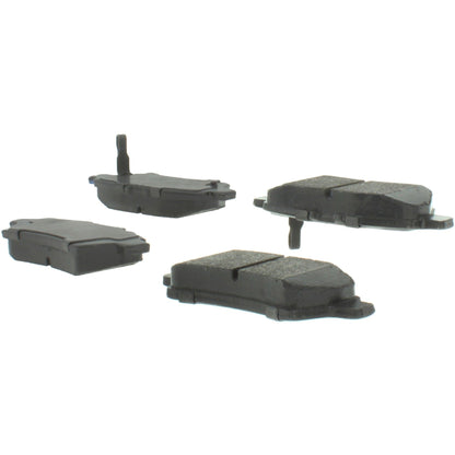 Centric Parts Premium Semi-Metallic Brake Pads with Shims and Hardware 300.11010