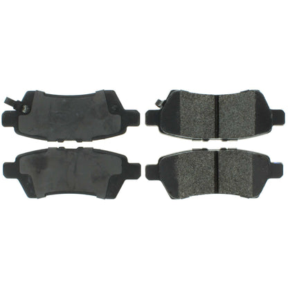 Centric Parts Disc Brake Pad Set Premium Semi-Metallic with Shims and Hardware for 2004-2012 Nissan Pathfinder 300.11010