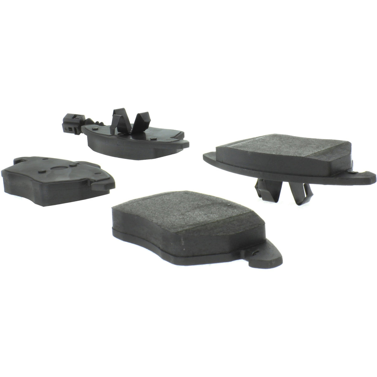 Centric Parts Disc Brake Pad Set Premium Semi-Metallic with Shims and Hardware for Audi A1 2018-2011, A3 2013-2005 and Seat Altea 2012-2010