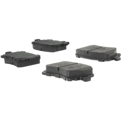 Centric Parts Disc Brake Pad Set with High Performance Shims for Passenger Cars and Light Duty Trucks 300.11080