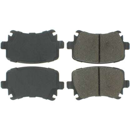 Centric Parts Disc Brake Pad Set with High Performance Shims for Passenger Cars and Light Duty Trucks 300.11080