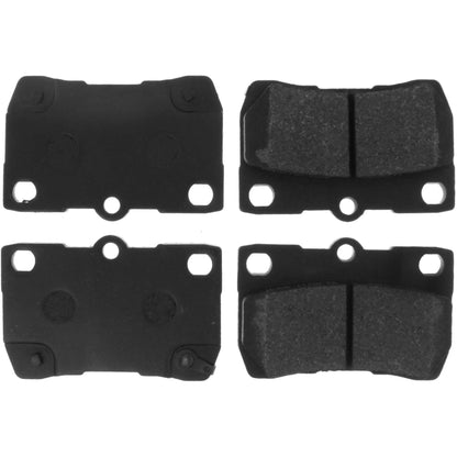 Centric Parts Disc Brake Pad Set Premium Ceramic with High Performance Shims 300.11130