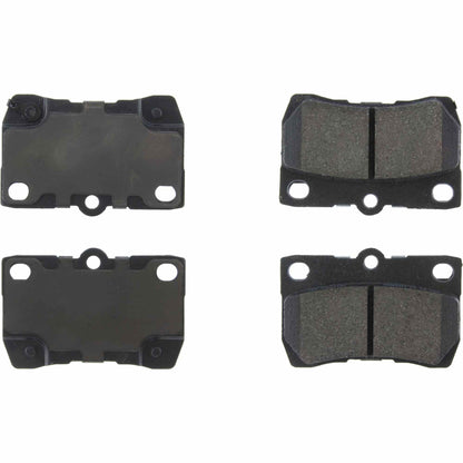 Centric Parts Premium Semi-Metallic Brake Pads with Shims and Hardware 300.11131